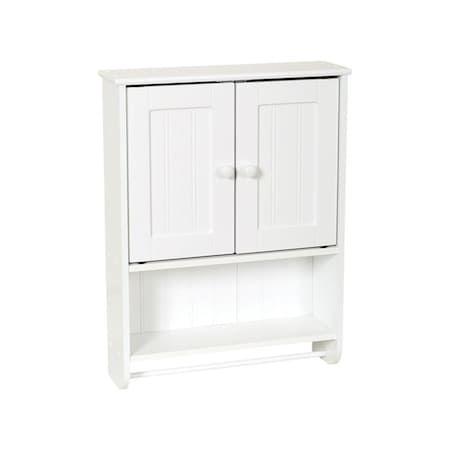 ZENITH METAL COTTAGE WALL CABINET WHT 9114W